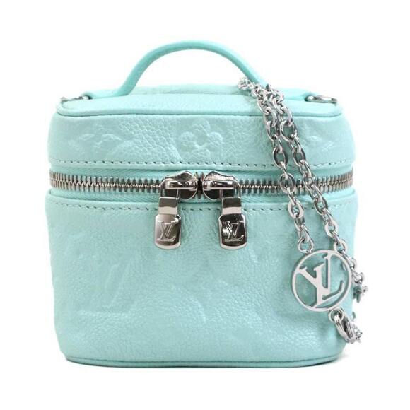 LOUIS VUITTON Blue Monogram Shoulder Bag - Picture 1 of 5